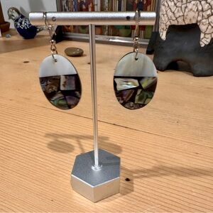 Elegant Mosaic Shell Earrings